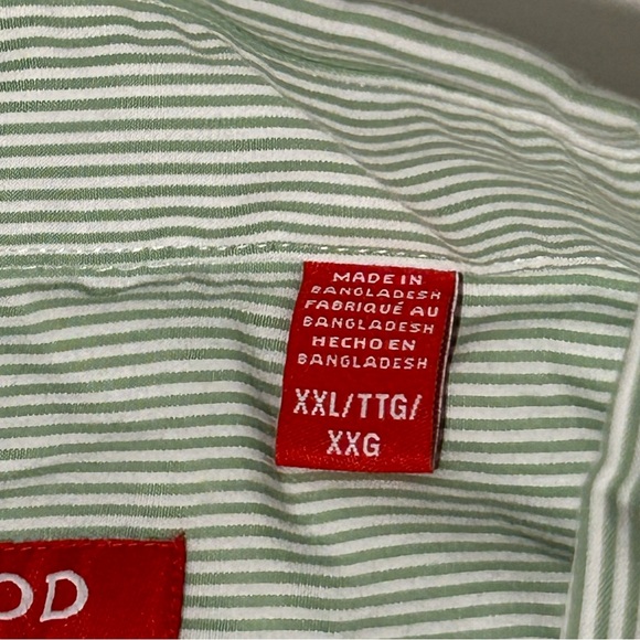 Izod Men's Long Sleeve Button Down XXL (EUC) - Picture 5 of 5